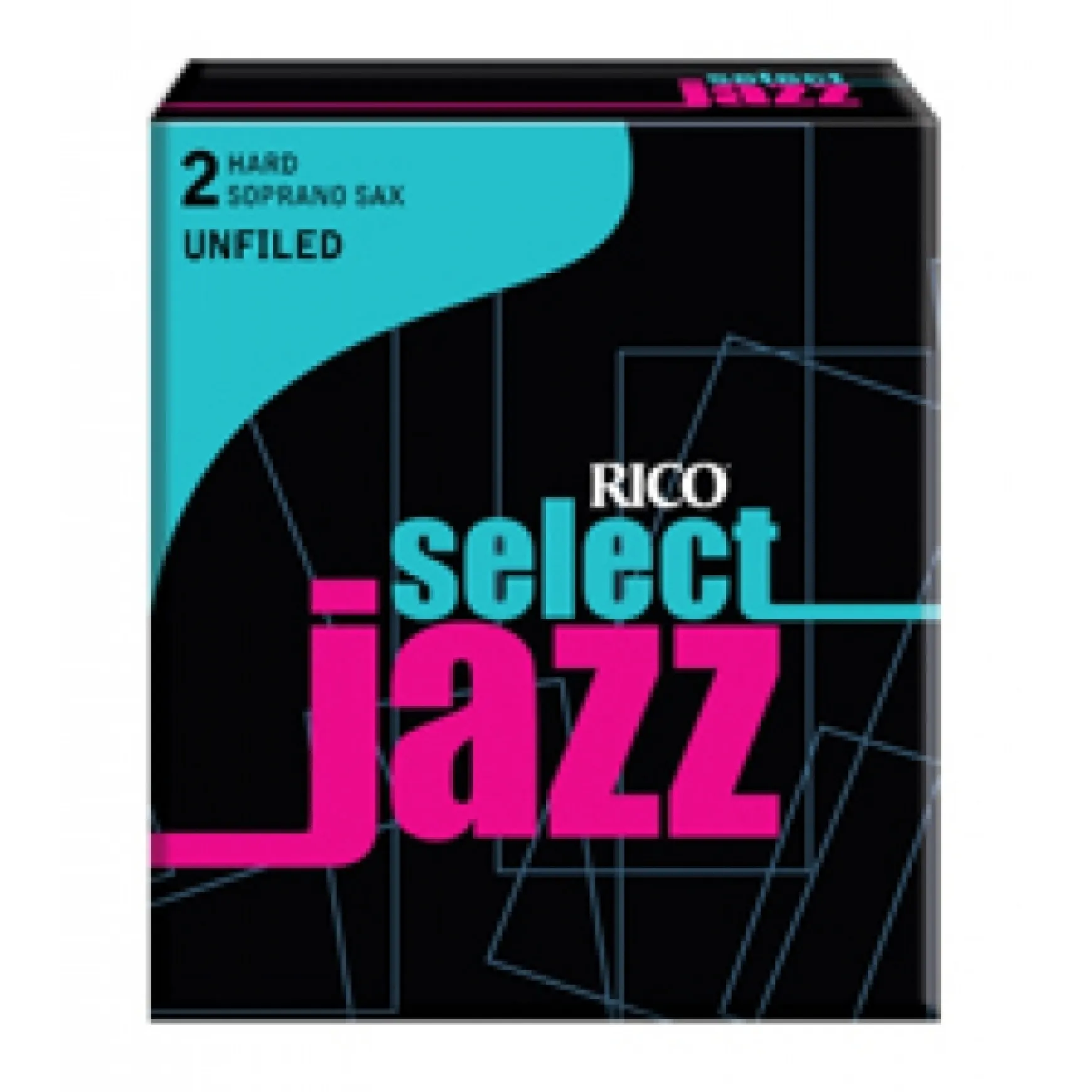 Rico Select Jazz Sopran-Sax 2H Unfiled 10er Box RRS10SS