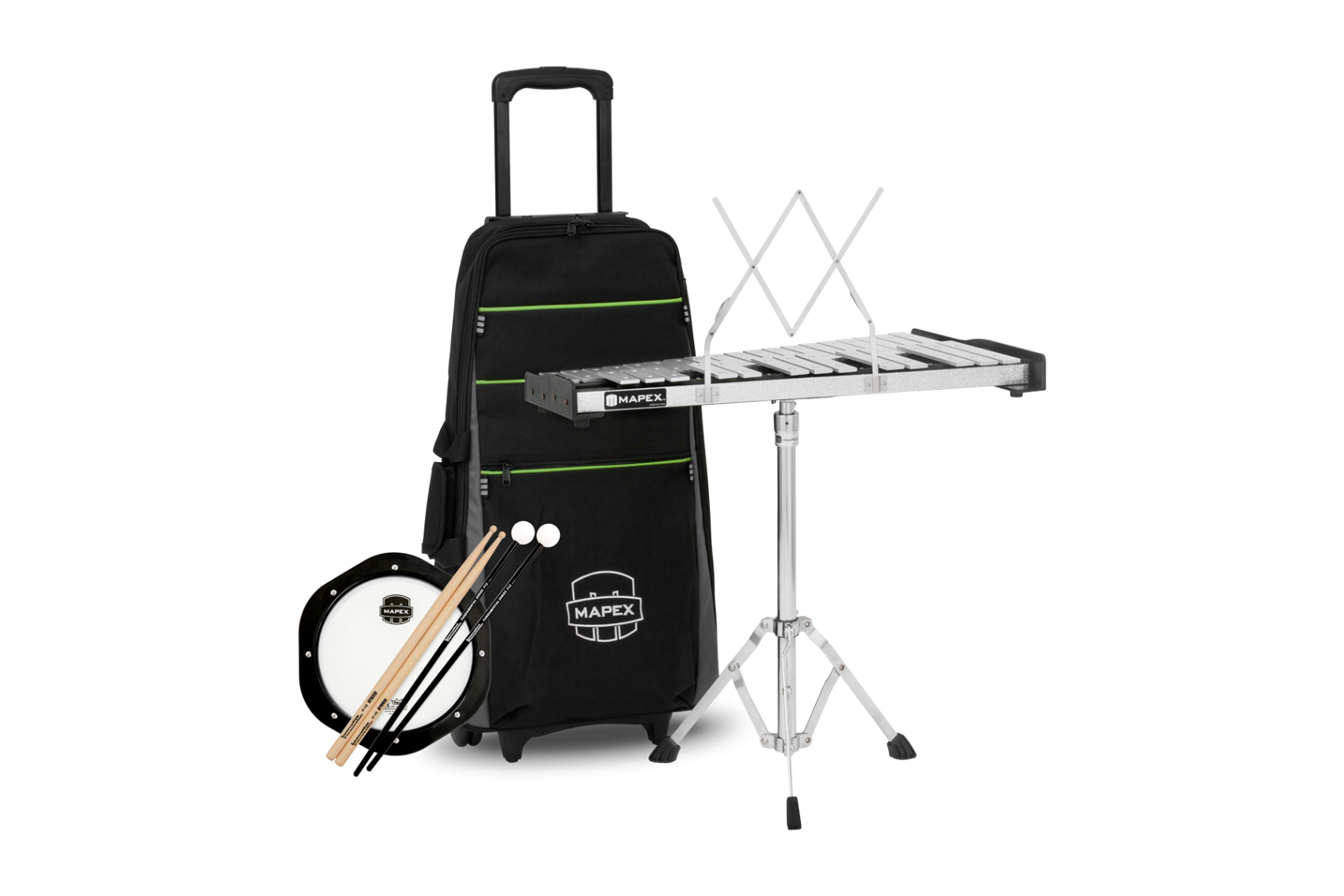 Mapex MXMPK32PC Glockenspiel-Set mit Schlägel & Tasche