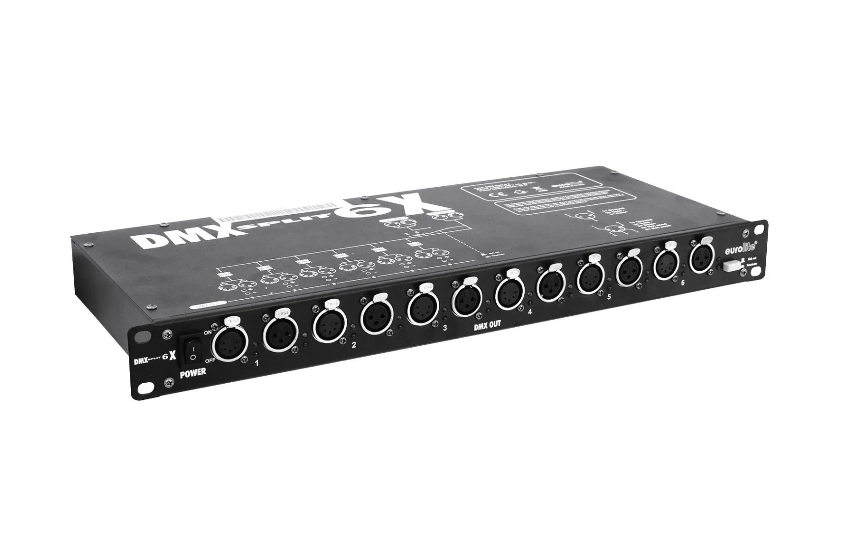 Eurolite Split 6X DMX Splitter