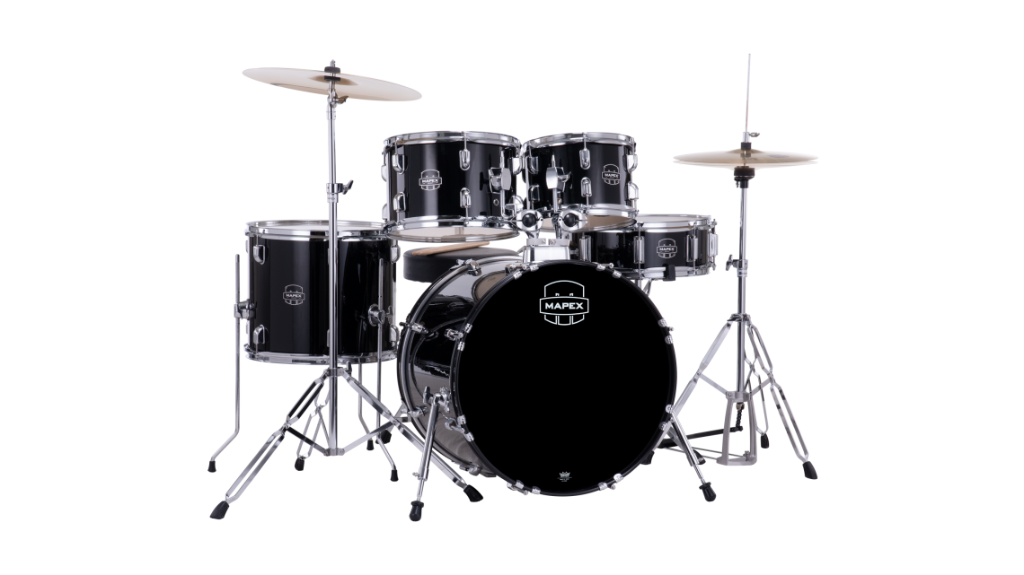 Mapex Comet Fusion Komplettset Dark Black
