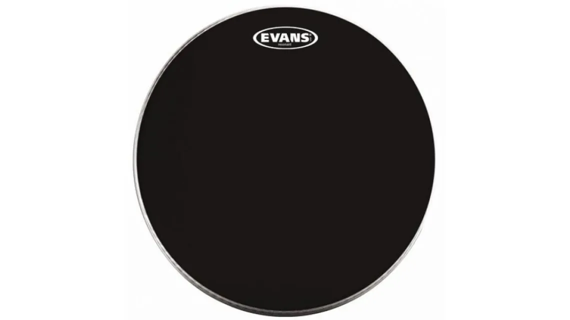Evans 12" TomTom Resonant Head Black