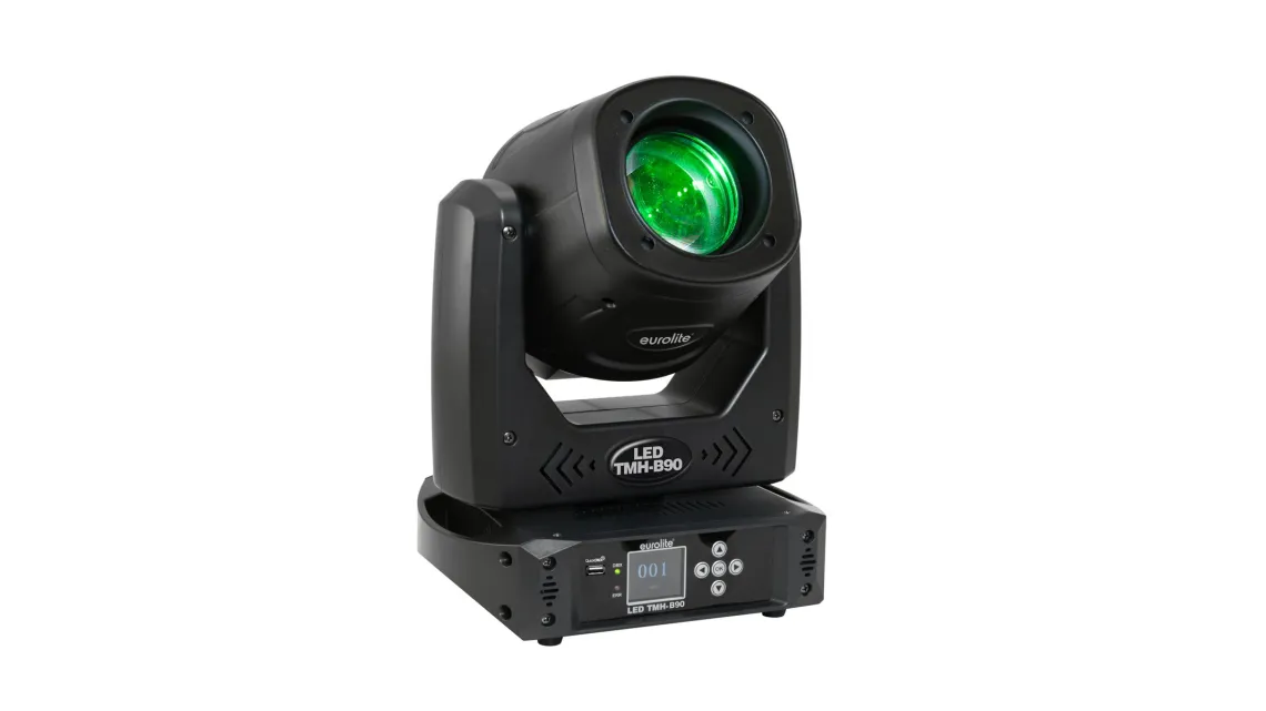 Eurolite Set 2x LED TMH-B90 + Case mit Rollen