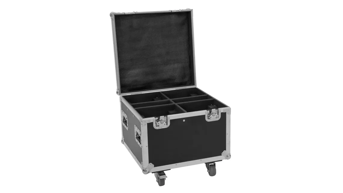 Eurolite Set 4x LED TMH-B90 + Case mit Rollen