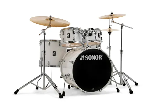 Sonor AQ1 Stage Set Piano White PW inkl. gratis Hocker