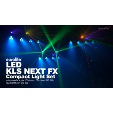 Eurolite Set LED KLS Laser Bar Next FX-Lichtset