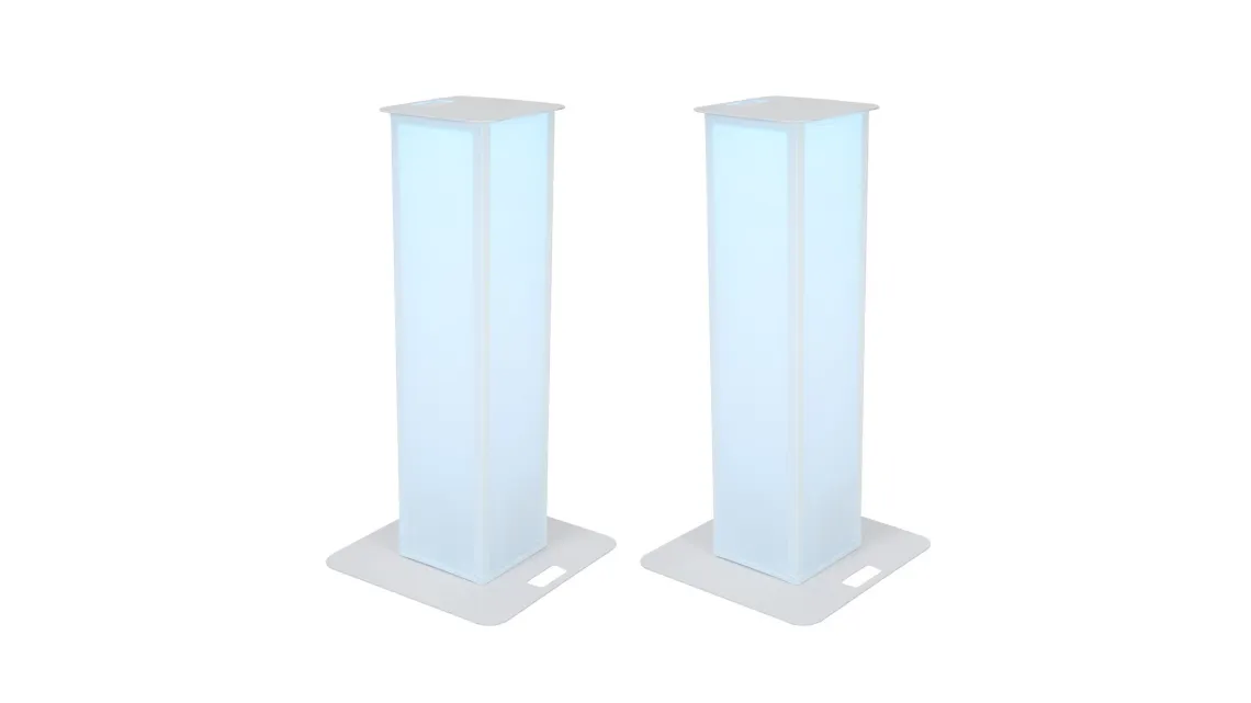 Eurolite 2x Stage Stand 150 cm inkl. Cover und Tasche