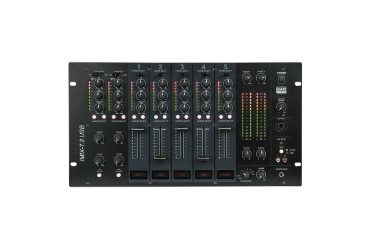 DAP-Audio IMIX-7.2 USB Mixer 6HE