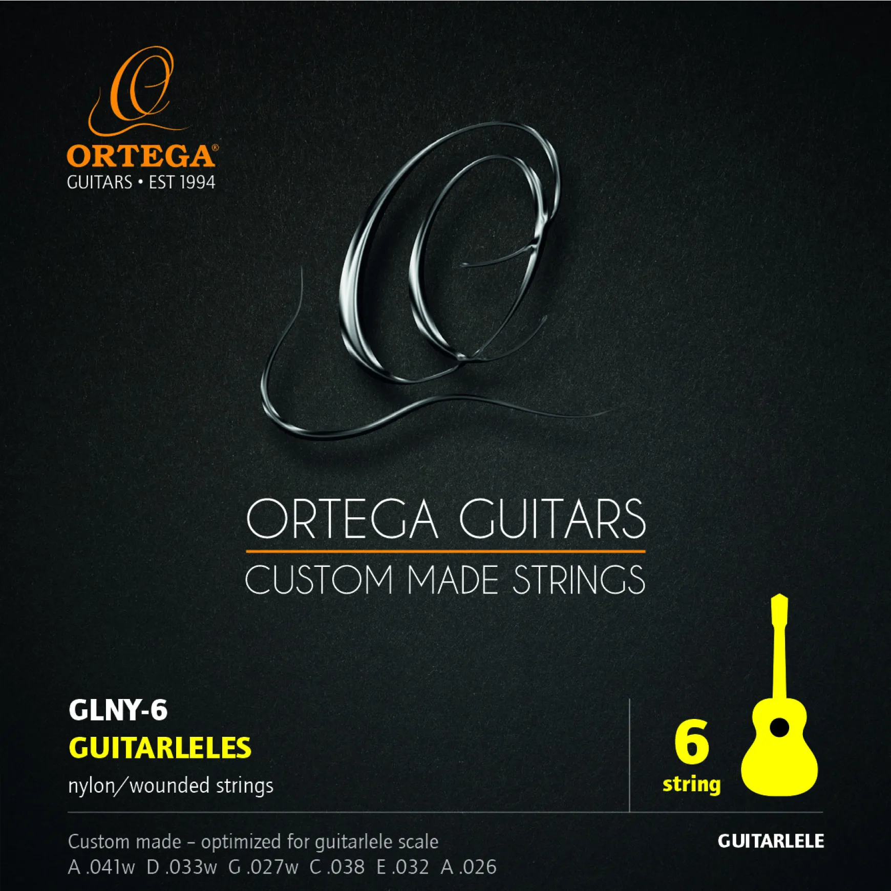 Ortega Guitarlele Saitensatz