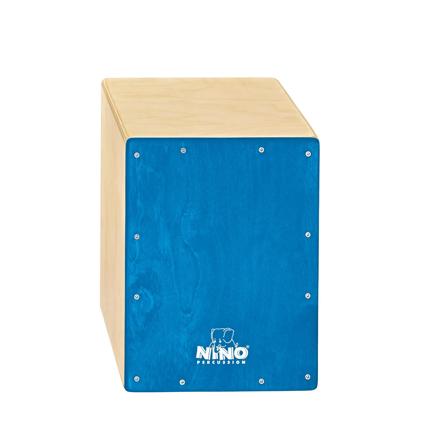 Nino NINO950B Percussion Cajon blau