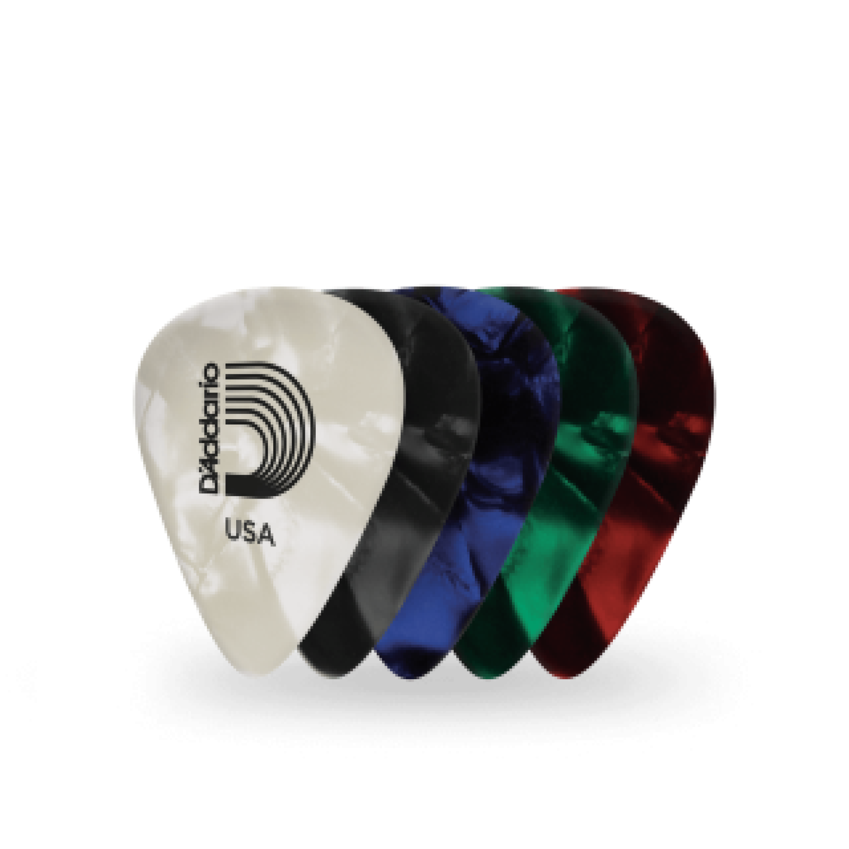D'Addario Classic Pearl Plektren 0.70 mm