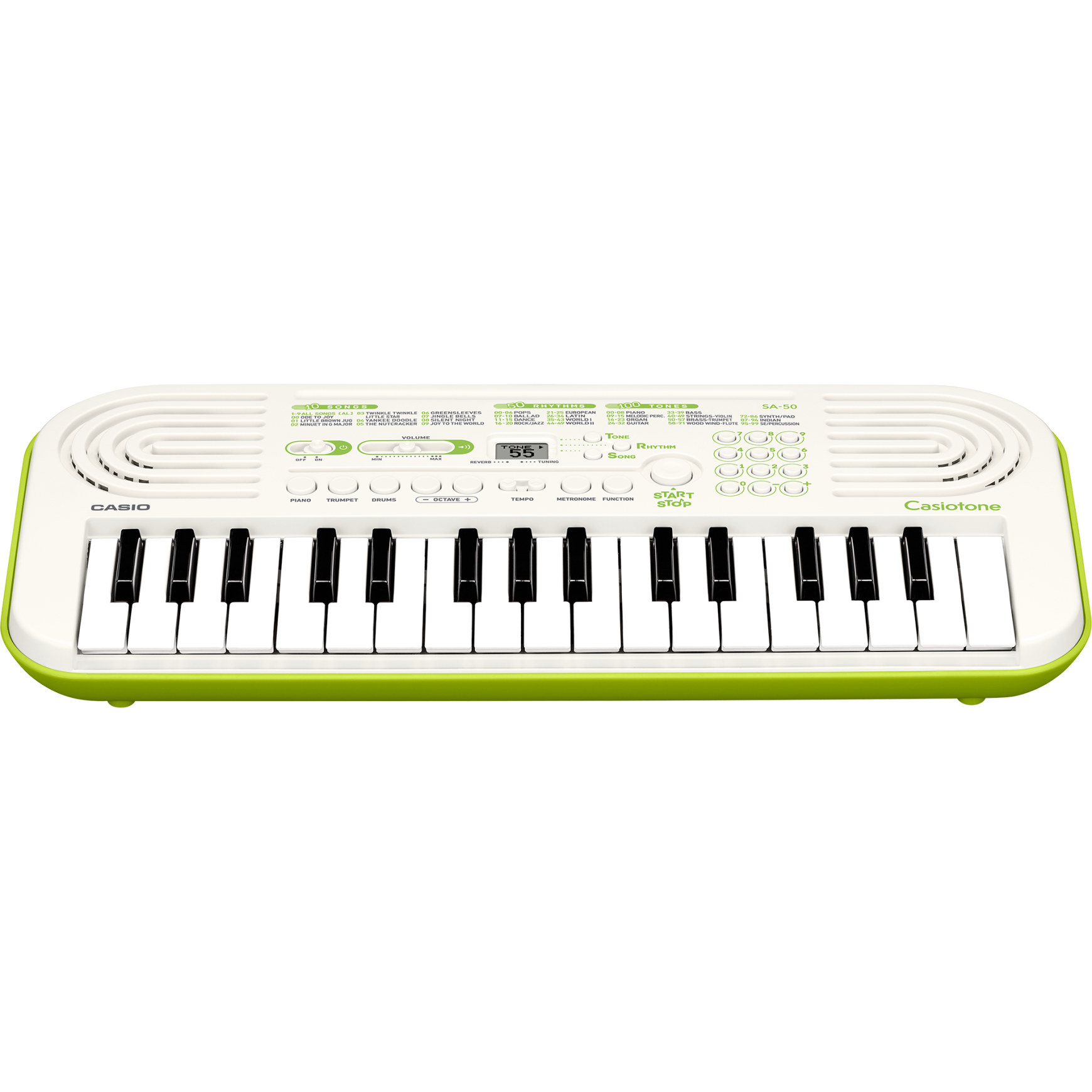 Casio SA-50 Mini-Keyboard weiß