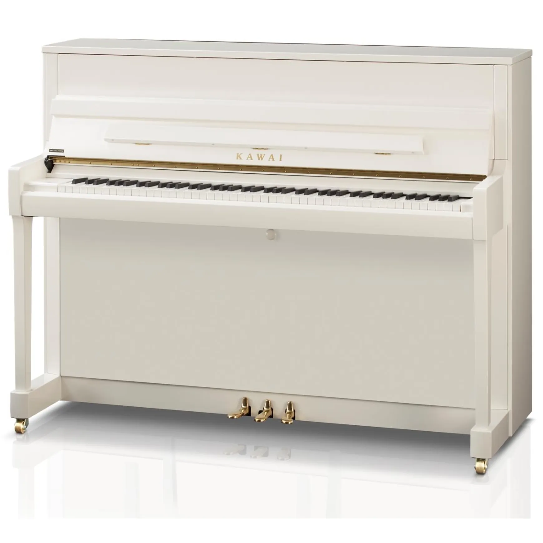 Kawai Klavier K200 Weiss hochglanz