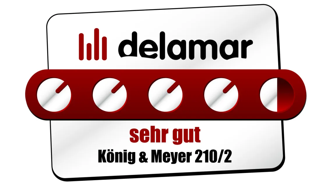 K&M 210/2 Mikrofonstativ verchromt
