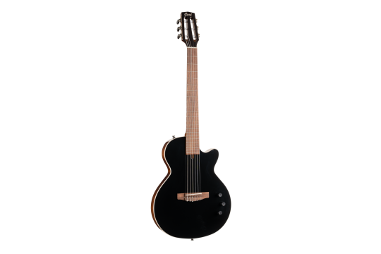 CORT Sunset Nylectric II E-Gitarre BK Preamp Gigbag