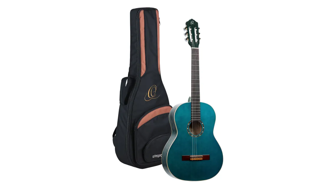 ORTEGA R121SNOC 4/4 Konzertgitarre Ocean Blue