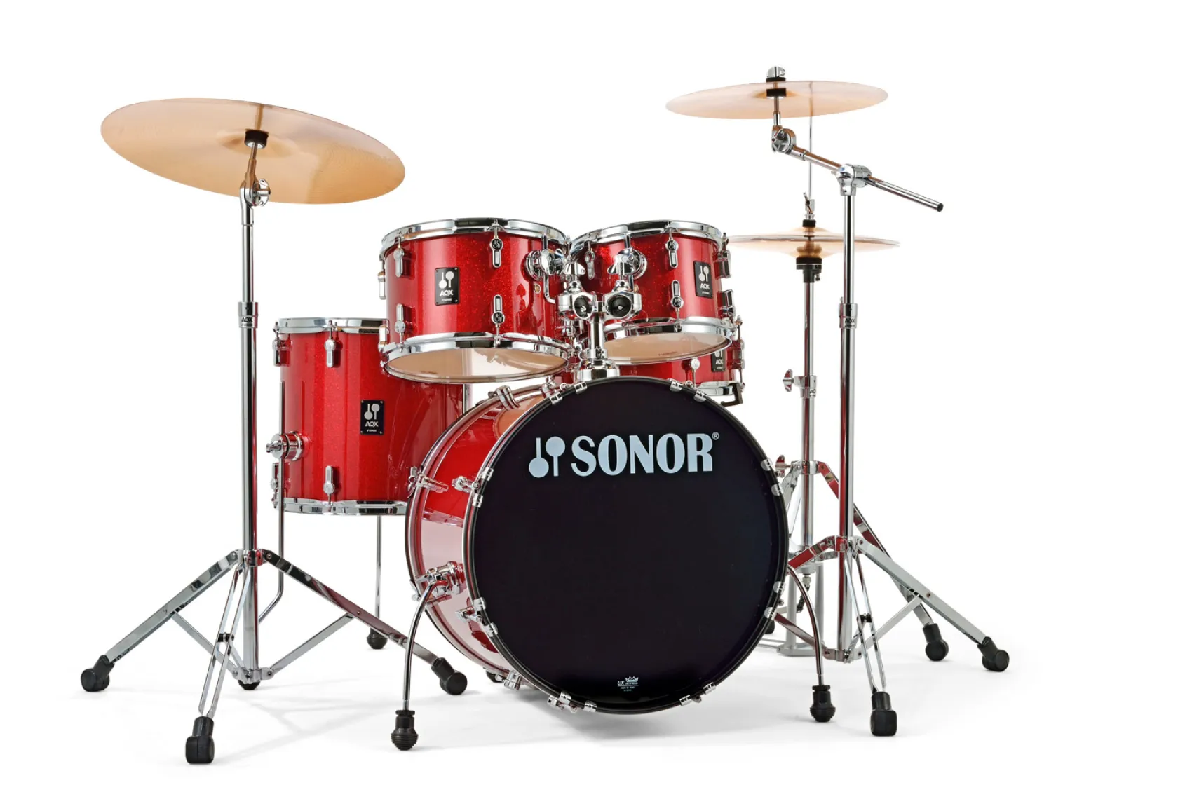 Sonor AQX Studio Set Red Moon Sparkle RMS