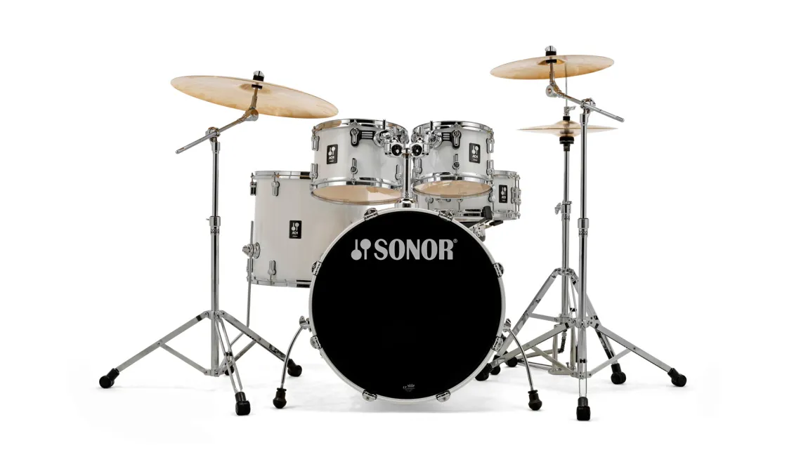Sonor AQ1 Stage Set Piano White PW inkl. gratis Hocker