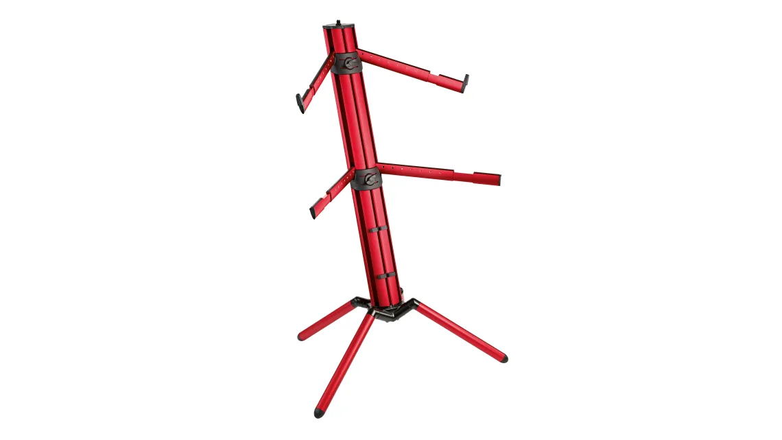 K&M 18860 Keyboardständer Spider Pro rot