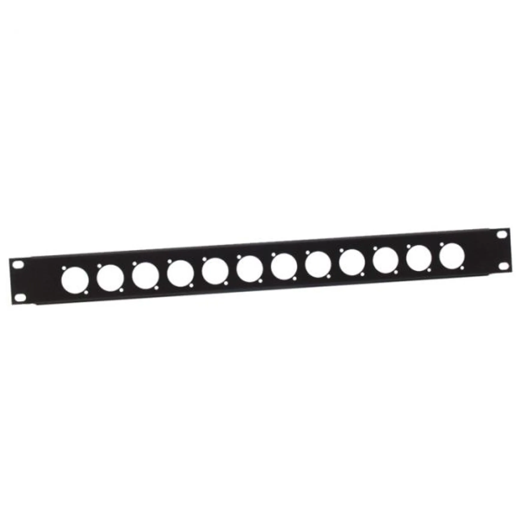 Adam Hall U-Rackblende 1 HE mit 12 Bohrungen