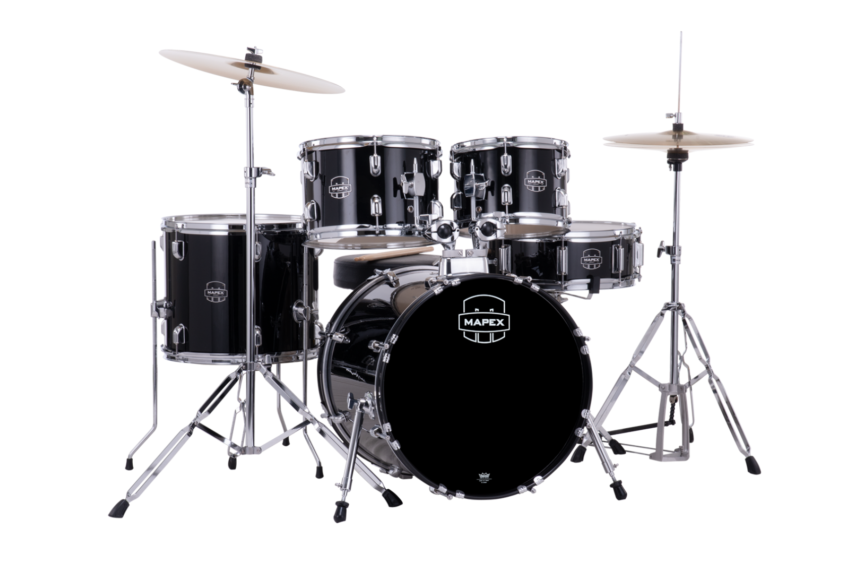 Mapex Comet Fusion Drumset Dark Black DK