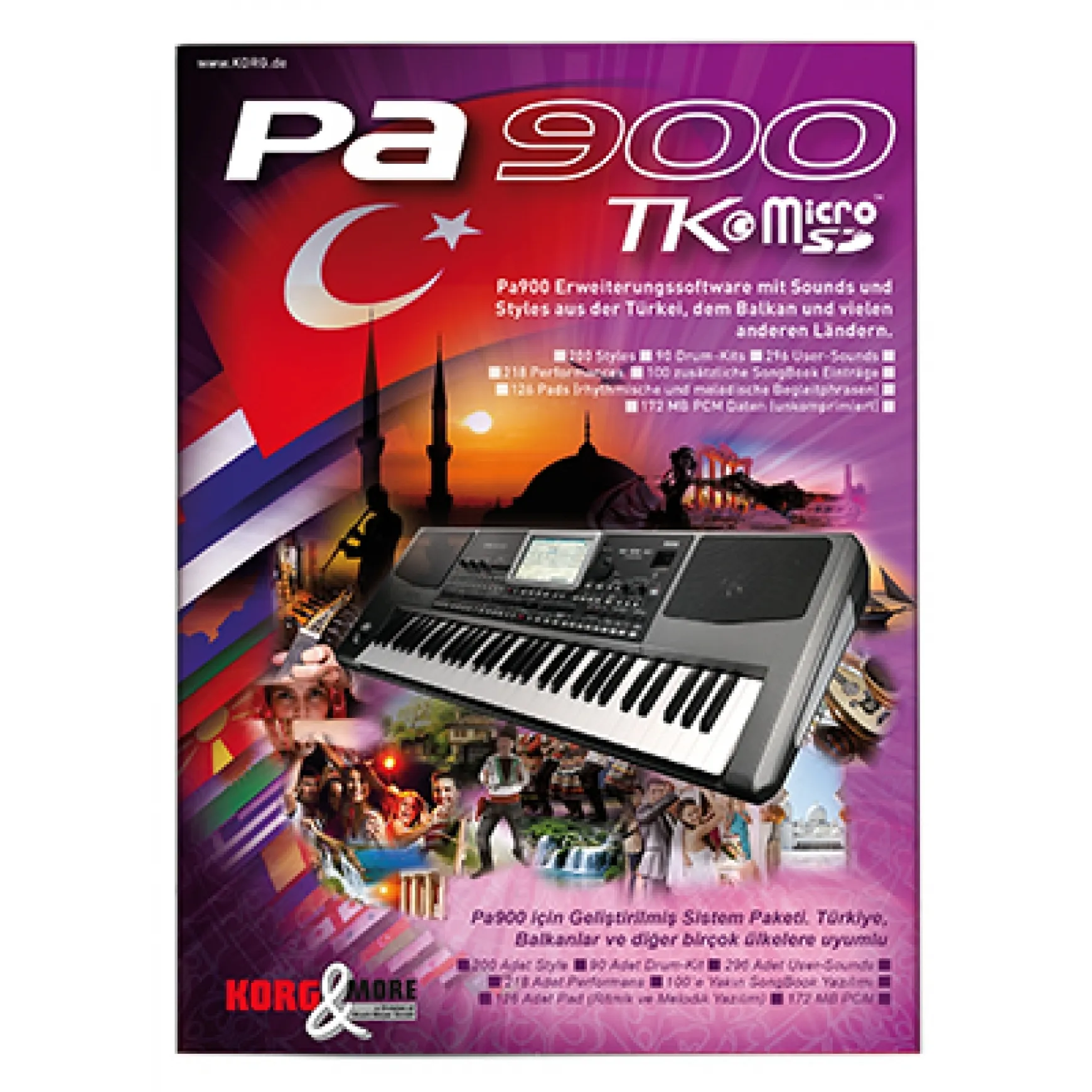 Korg PA-900 TK SD Dongle
