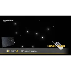 beamZ SPW96C Sparklewall LED Kaltweiß 3x2m + Controller