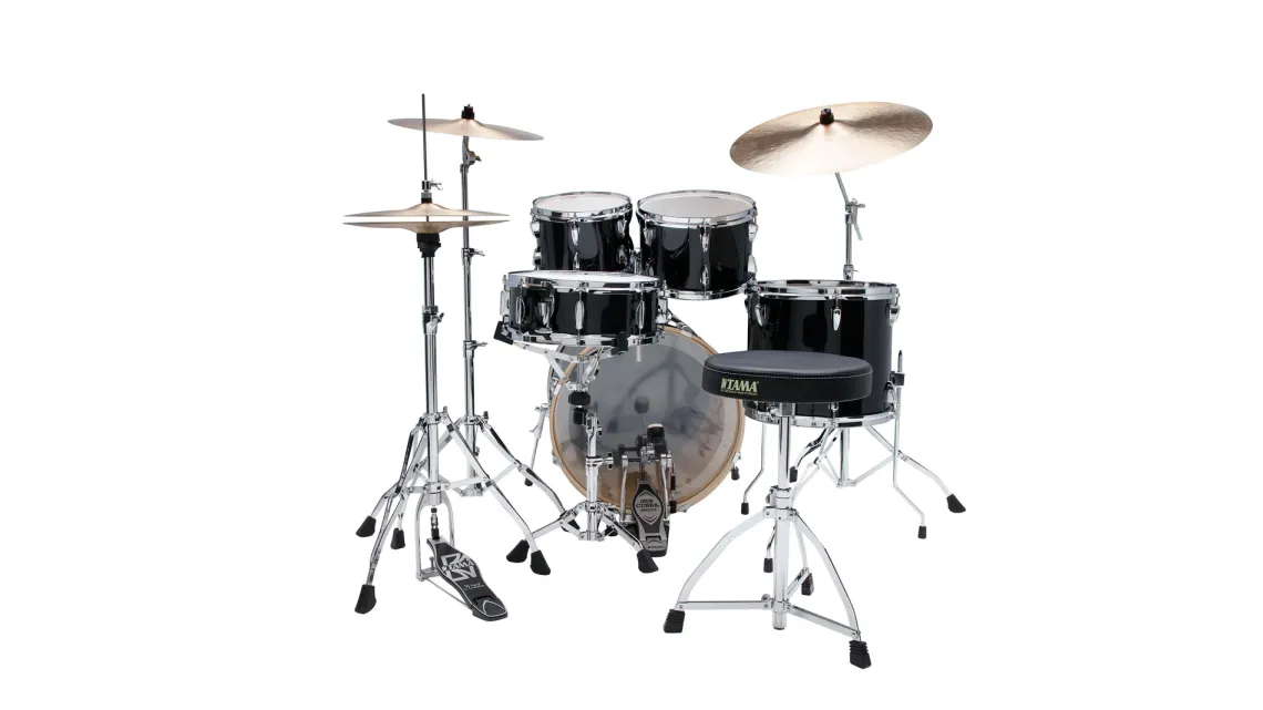 Tama IP50H6W-HBK Imperialstar Hairline Black Drumset