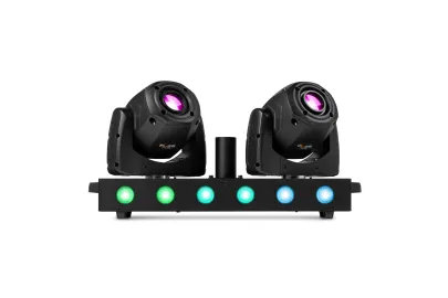 beamZ Fuze Twin LED Spot Moving Head Bar