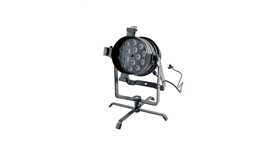 K&M 17720 Bodenstativ für Scheinwerfer - schwarz