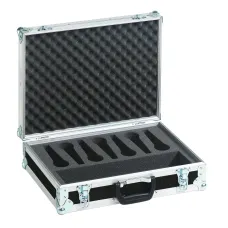 Roadinger Mikrofon-Case Road 7 Mikrofone schwarz