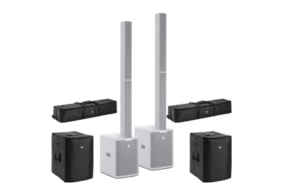 LD Systems MAUI 28 G3 Stereo Bundle Set weiß mit Taschen