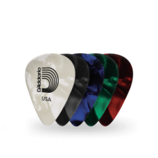D'Addario Classic Pearl Plektren 0.70 mm