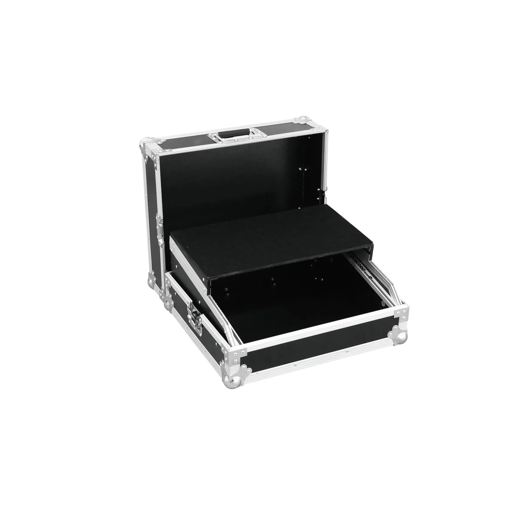 Roadinger Mixer-Case Profi LS-19 Laptopablage sw