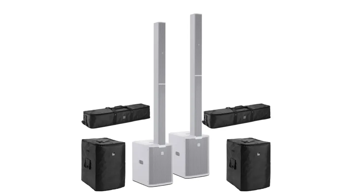 LD Systems MAUI 28 G3 MIX Stereo Bundle weiß  + Taschen