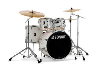 Sonor AQ1 Stage Set Piano White PW inkl. gratis Hocker