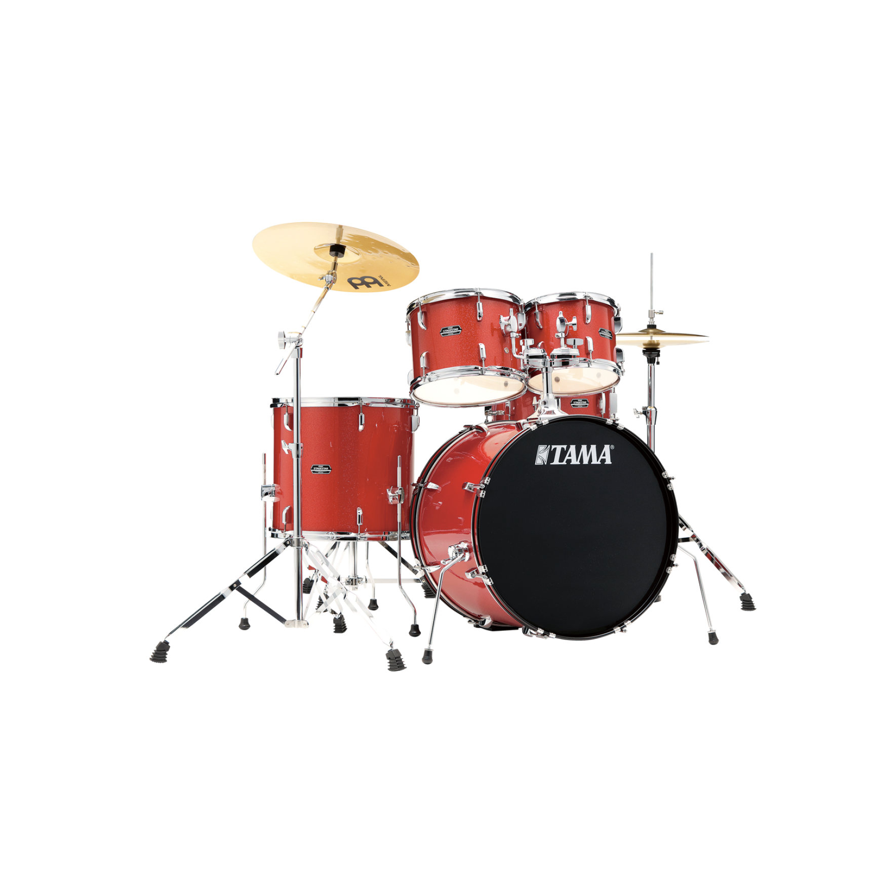 Tama Stagestar ST52H5-CDS Candy Red Sparkle Drumkit