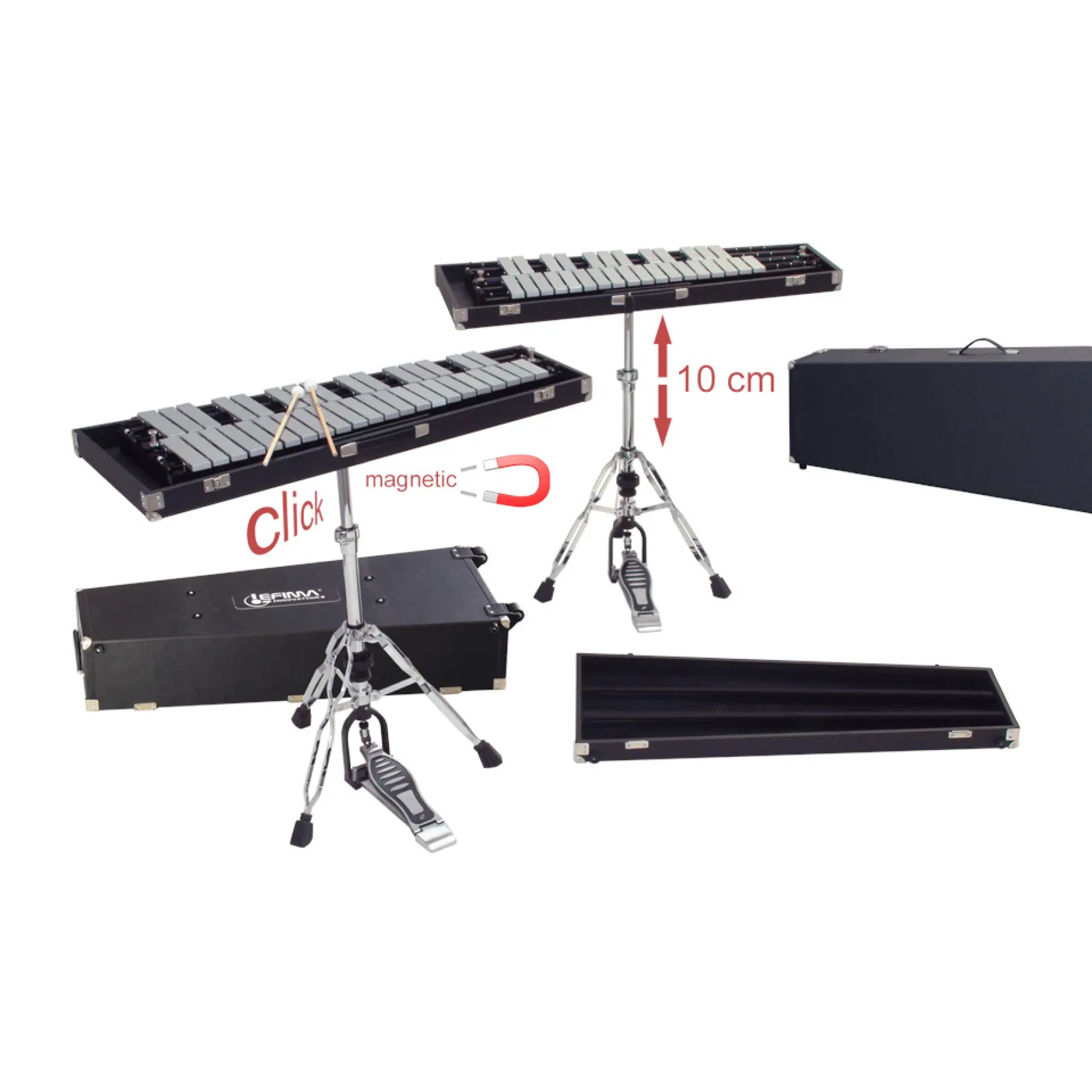 Lefima Glockenspiel To Go, 3 Oktave