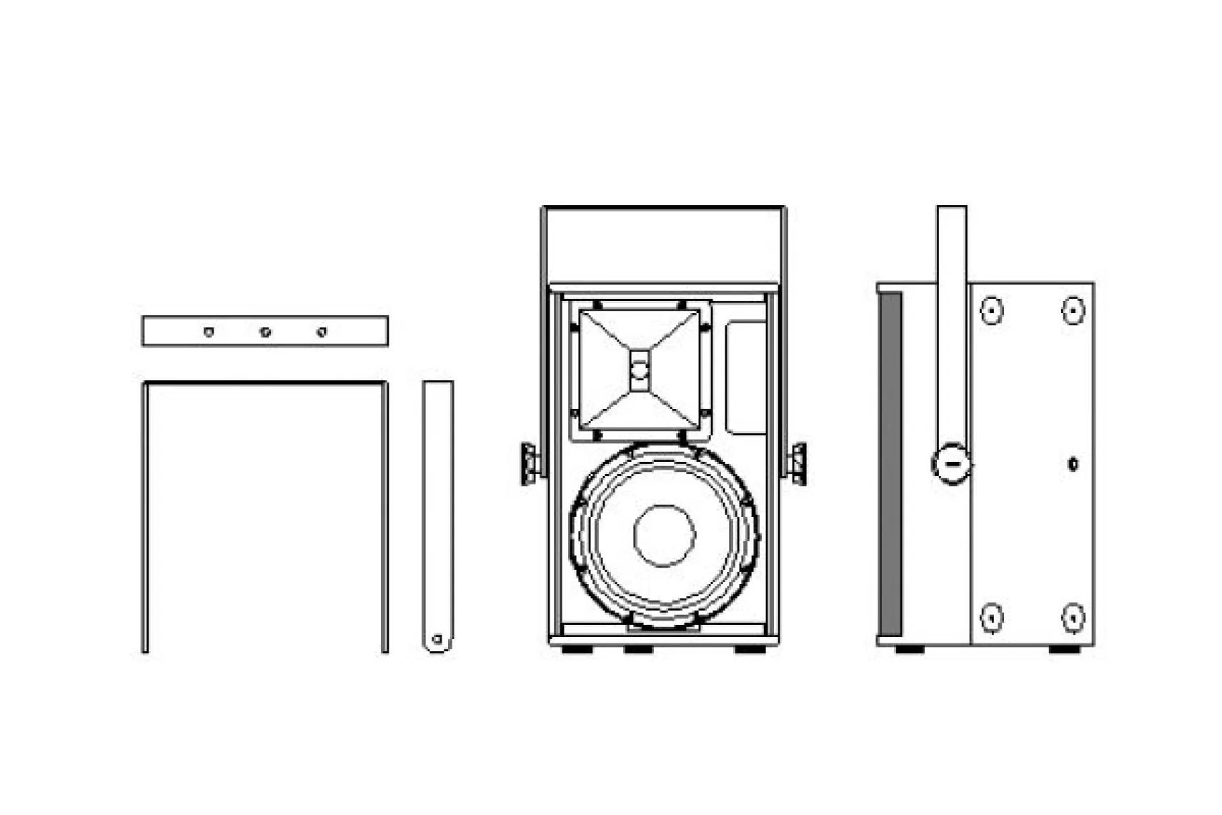 Seeburg Acoustic Line Flying Bracket für A 4