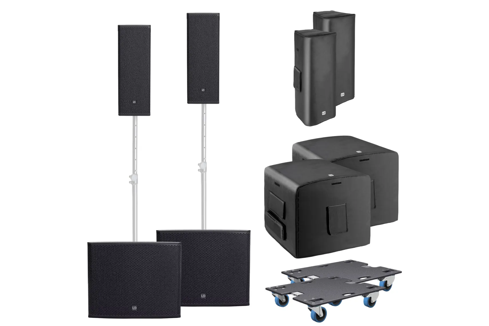 LD Systems Stinger G3 Gala Bundle Set Aktiv
