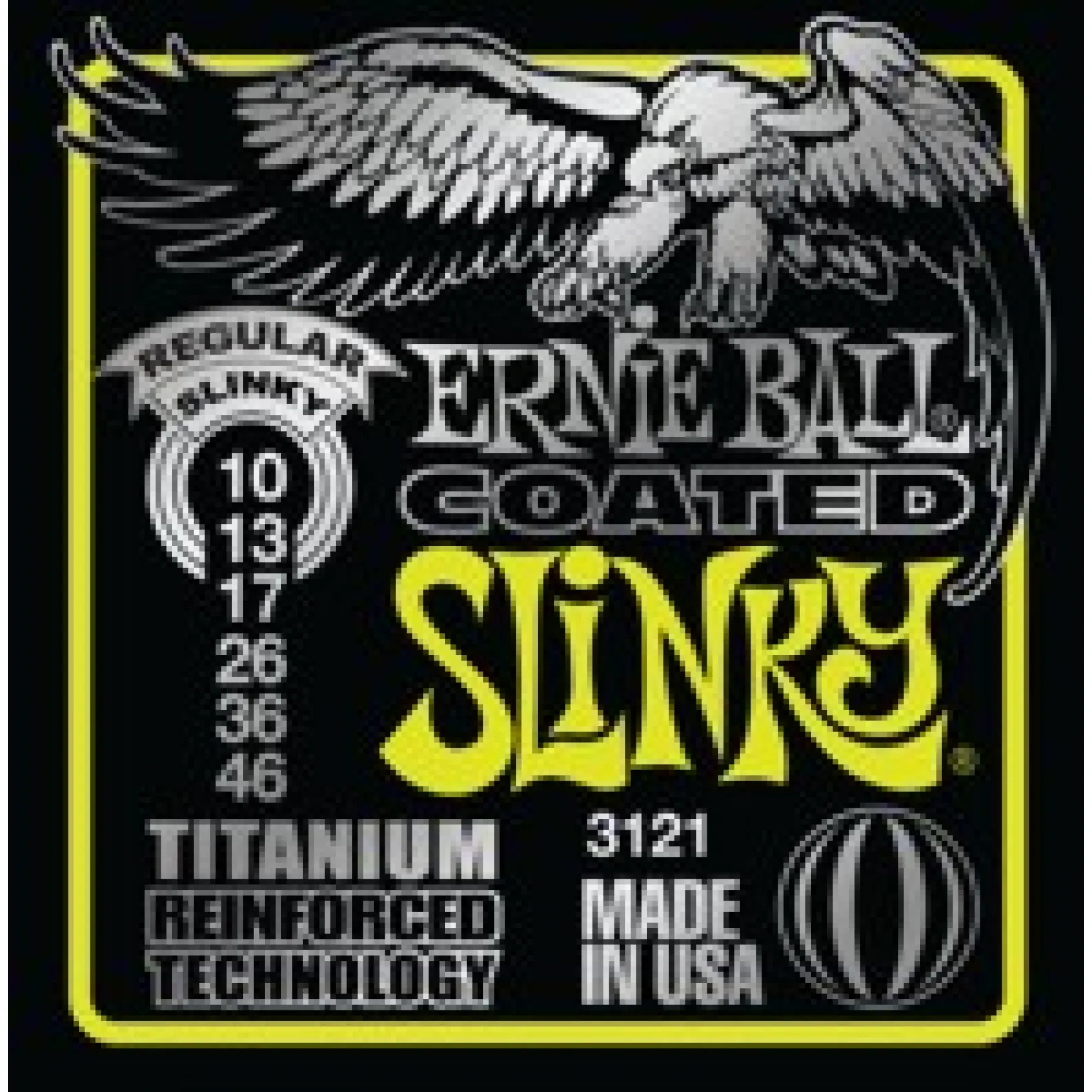 Ernie Ball EB3121 Coated Titanium Slinky