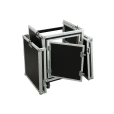 Roadinger Spezial-Kombi-Case Profi, 10HE mit Rollen