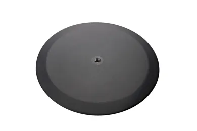 K&M 26700 Rundsockel - schwarz struktur