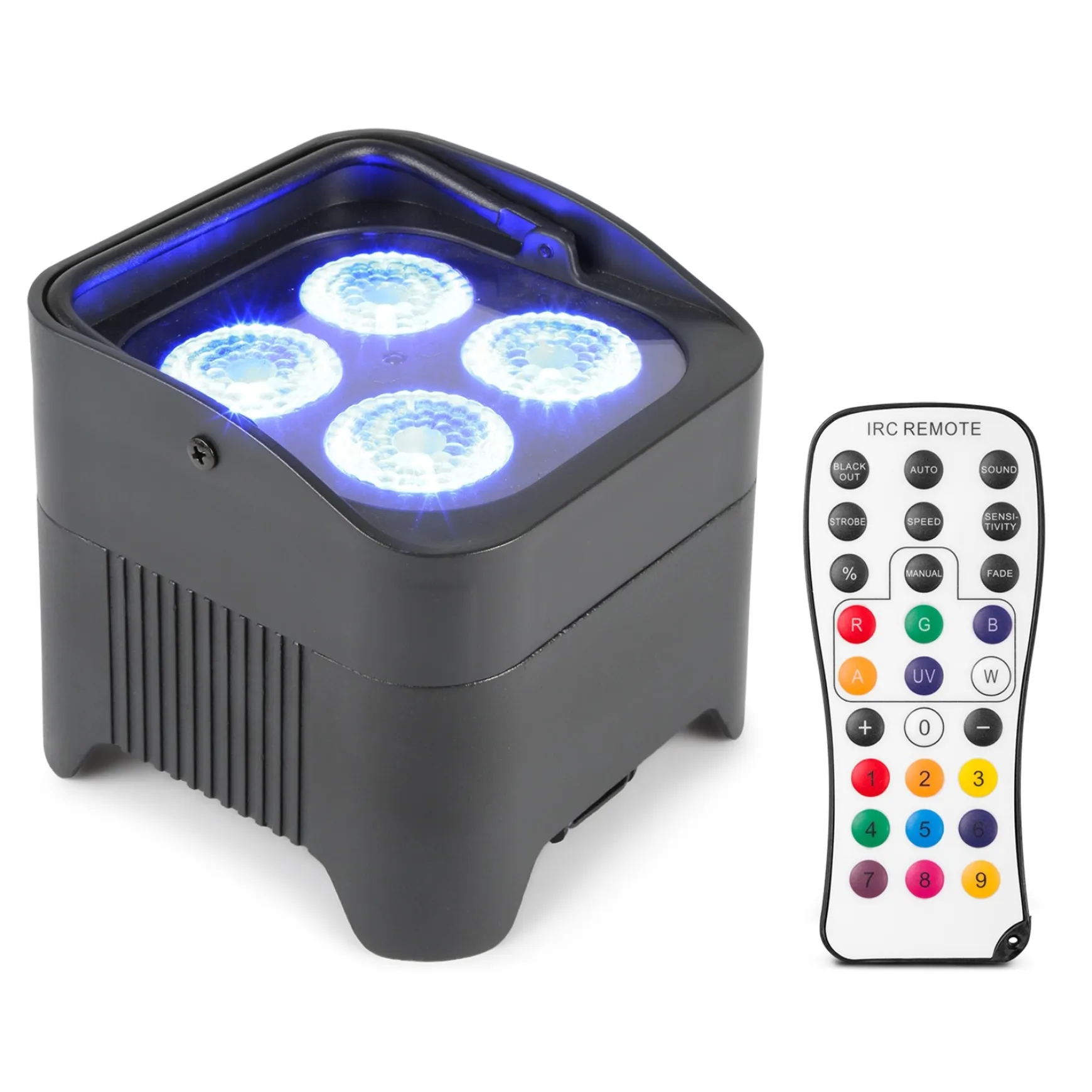 beamZ BBP94 Batterie-Scheinwerfer PAR 4 x 10W