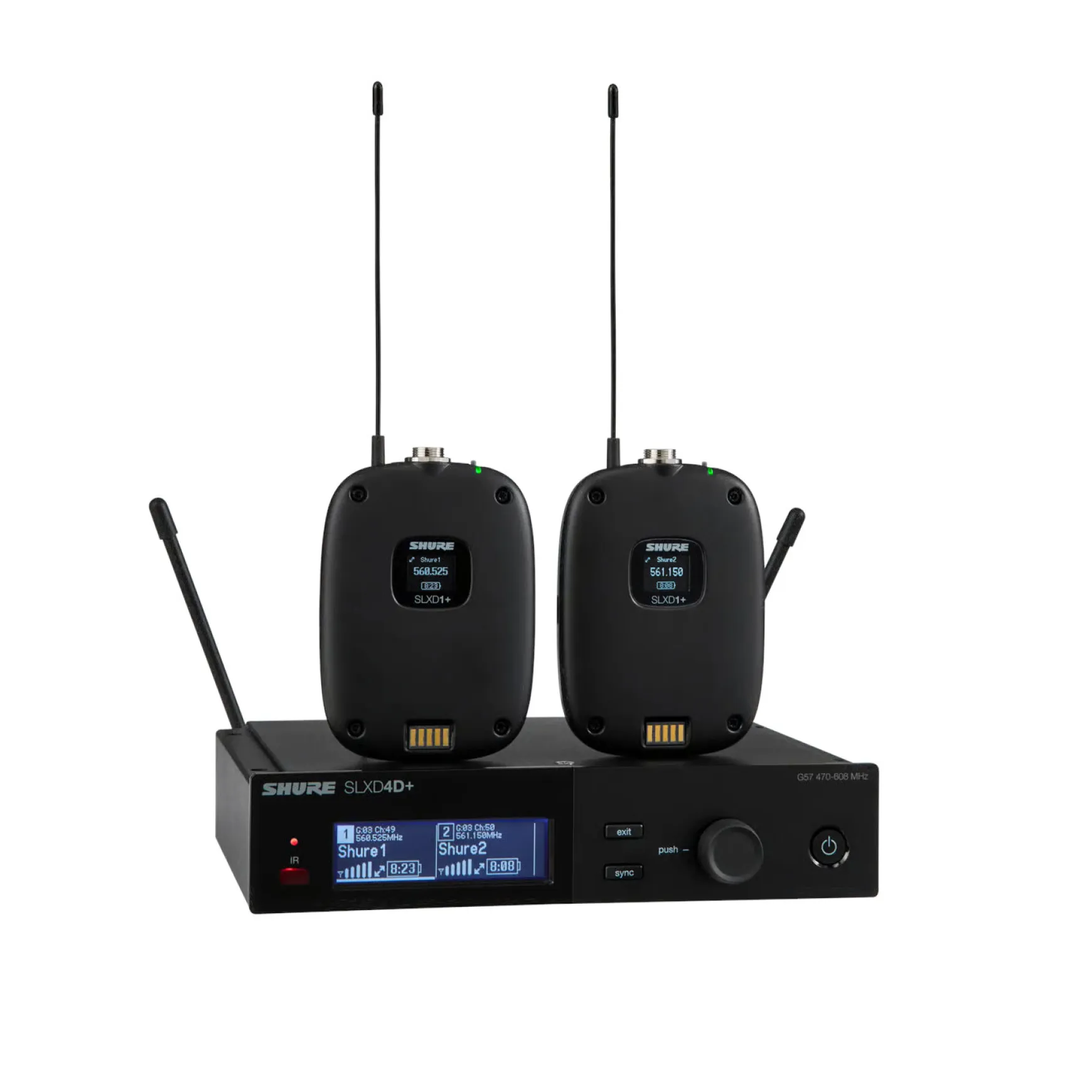 Shure SLXD14D+ G65