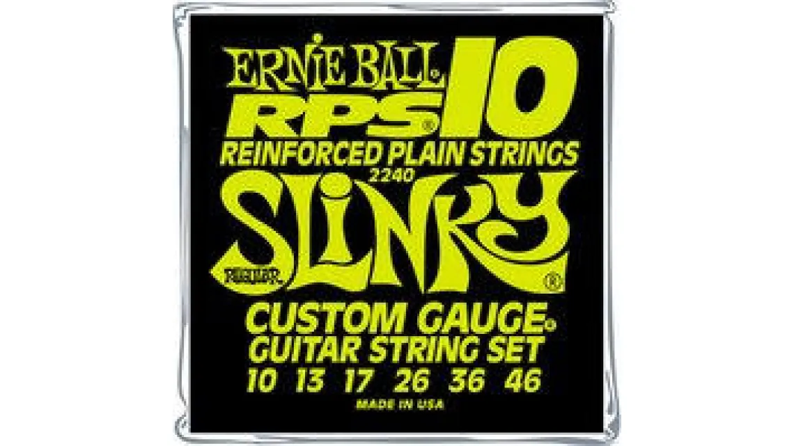 Ernie Ball EB2240 RPS Regular Slinky reinforced Plain