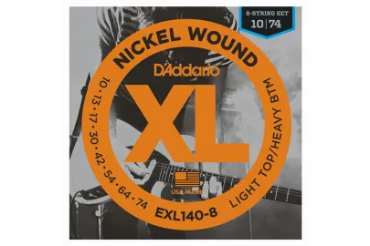 Daddario EXL140-8 Saiten für 8-Saiter E-Gitarre