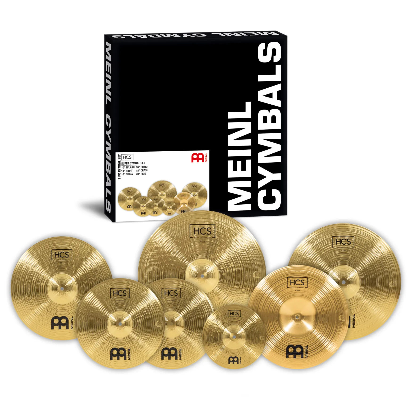 Meinl Hcs-scs HCS Super Cymbal Set