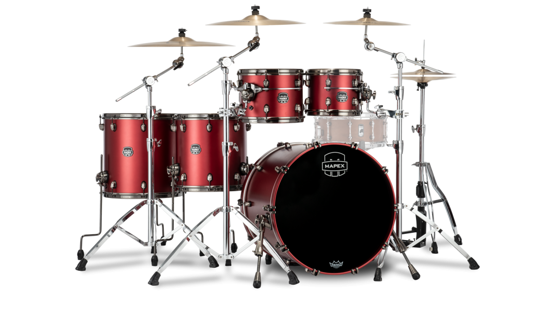 Mapex Saturn Evolution Maple Tuscan Red BPA