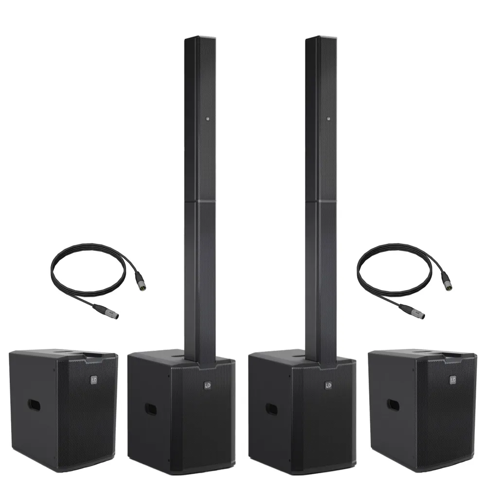 LD Systems MAUI 28 G3 Power Bundle Set schwarz