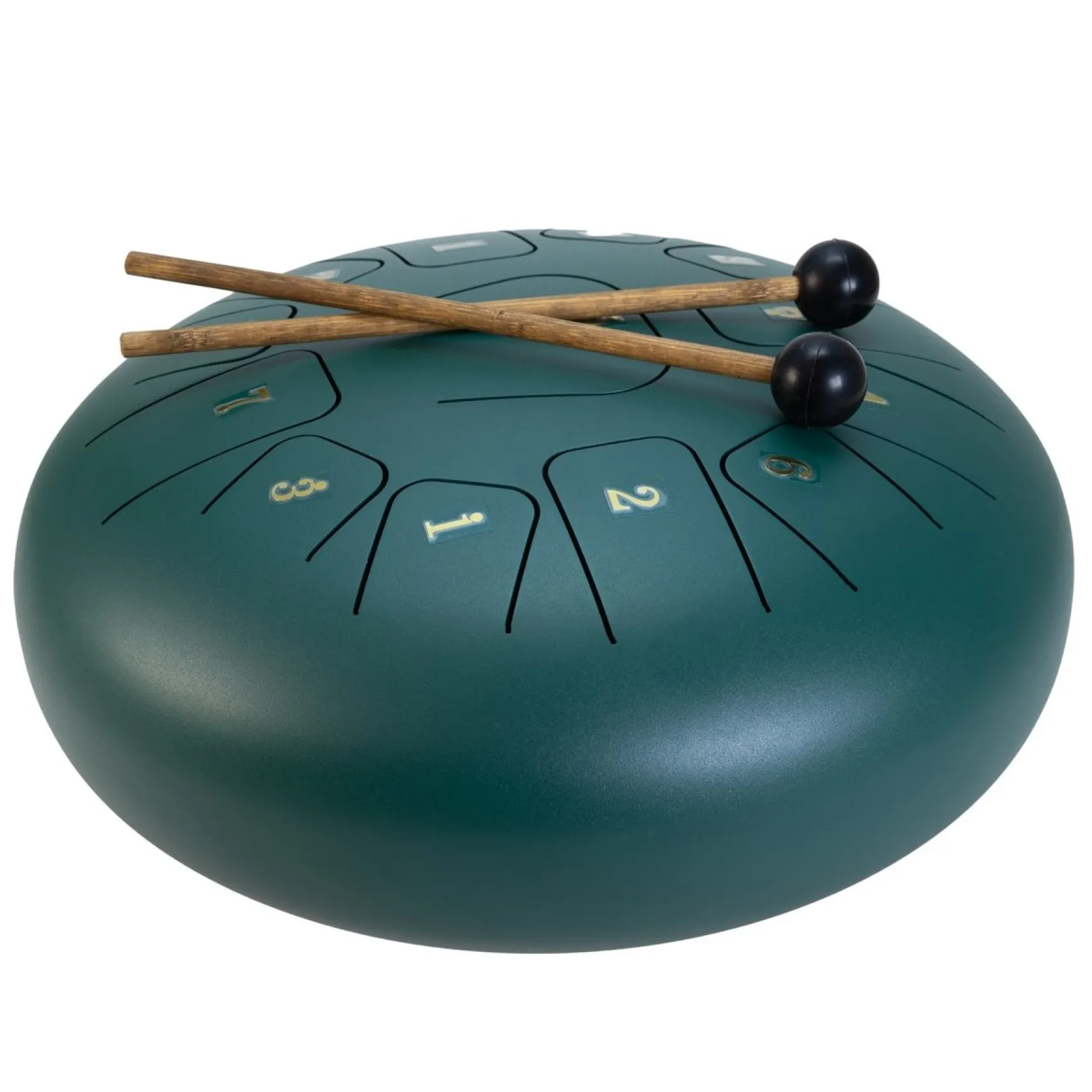 Dimavery TD-12 Steel Tongue Drum grün